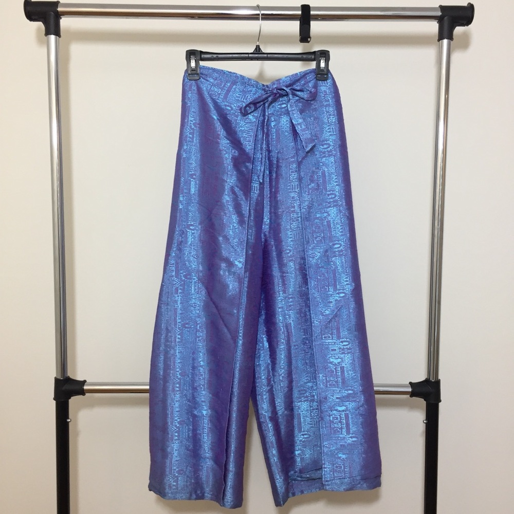 Thai wrap pants made in Thailand!